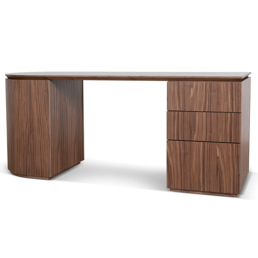COT10937-CN 1.77m Right Drawer Office Desk - Walnut
