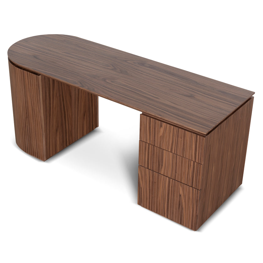 COT10937-CN 1.77m Right Drawer Office Desk - Walnut