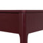 COT10954-CN 1.2m Home Office Desk - Burgundy Red