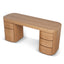 COT12117-CN 1.7m Office Desk - Natural Oak