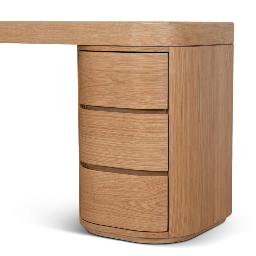 COT12117-CN 1.7m Office Desk - Natural Oak