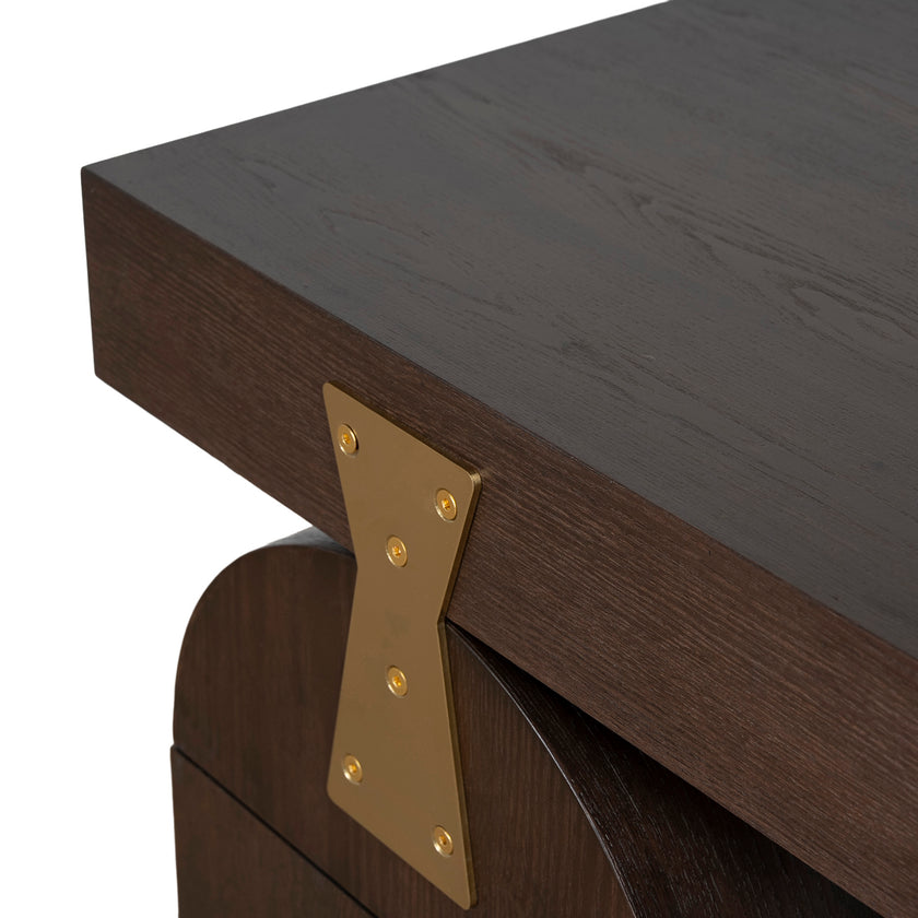 COT12135-NI 1.55m New Elm Home Office Desk - Walnut