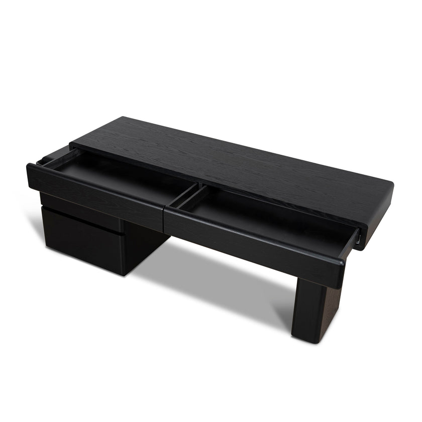 COT12390-CN 1.6m Office desk  - Black Oak