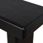 COT12390-CN 1.6m Office desk  - Black Oak