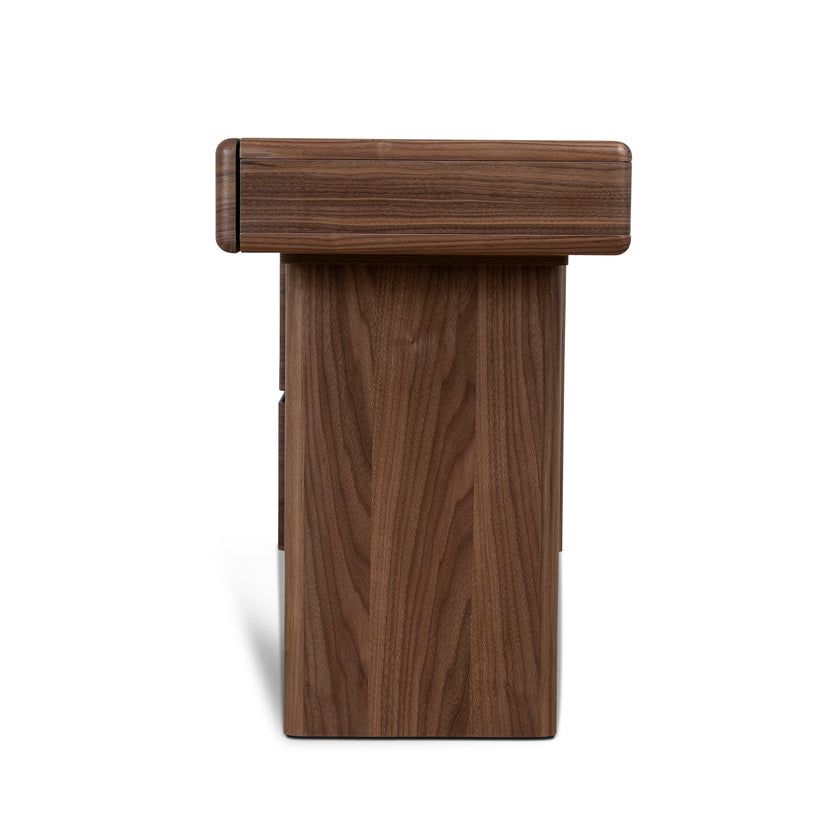 COT12391-CN 1.6m Office Desk - Walnut Veneer