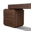 COT12391-CN 1.6m Office Desk - Walnut Veneer
