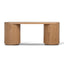 COT12392-CN 1.9m Office Desk - Natural Oak