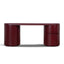 COT12393-CN 1.9m Office Desk - Burgundy Red