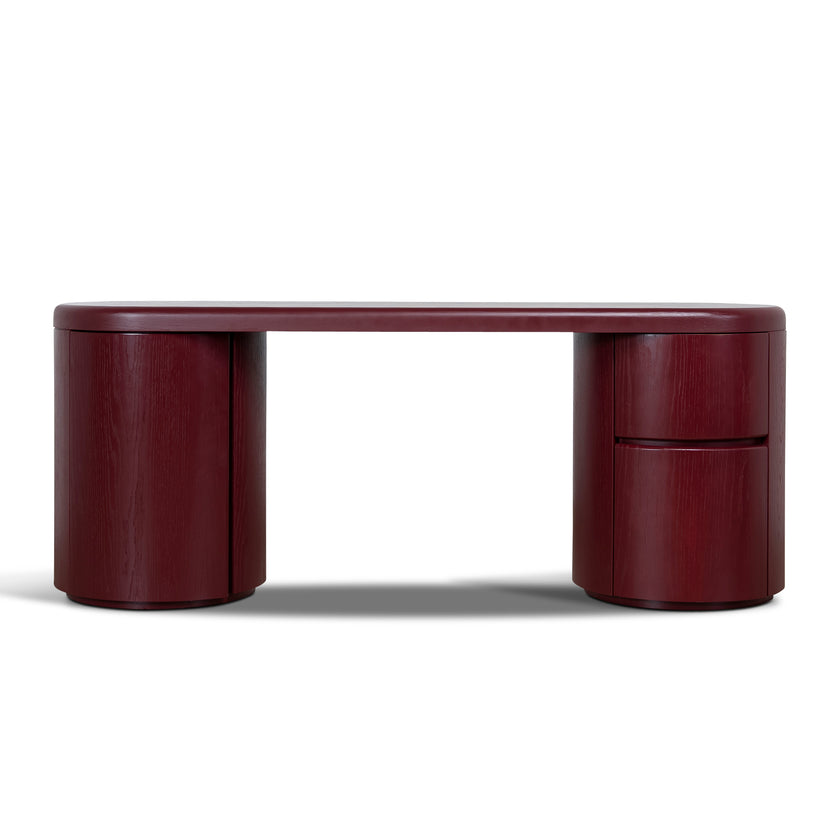COT12393-CN 1.9m Office Desk - Burgundy Red