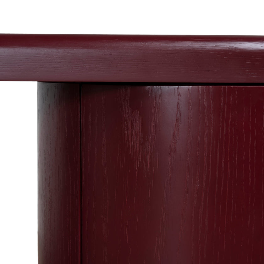 COT12393-CN 1.9m Office Desk - Burgundy Red