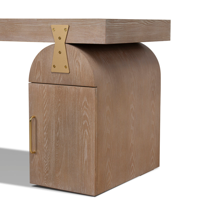 COT12655-NI 1.55m New Elm Home Office Desk - Natural