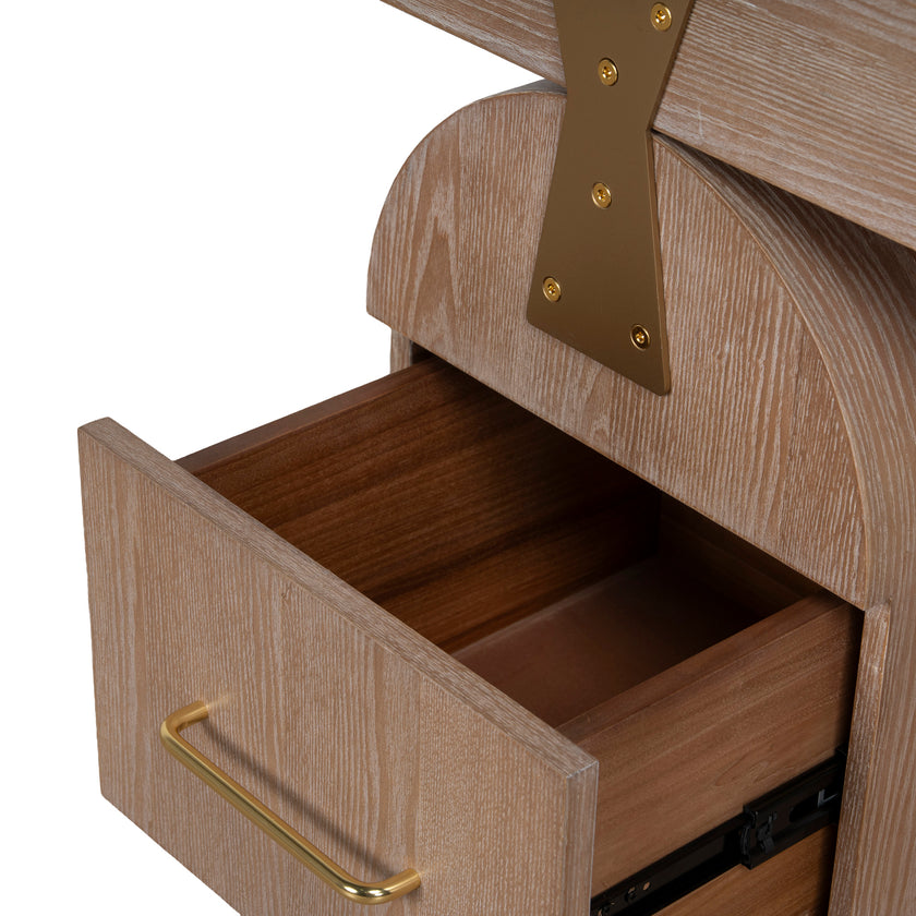 COT12655-NI 1.55m New Elm Home Office Desk - Natural