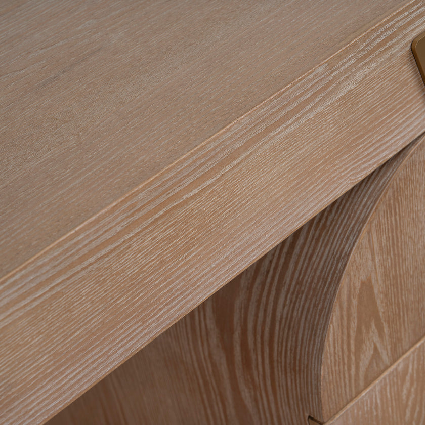 COT12655-NI 1.55m New Elm Home Office Desk - Natural