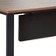COT8349-SN 2.3m Left Return Office Desk - Walnut