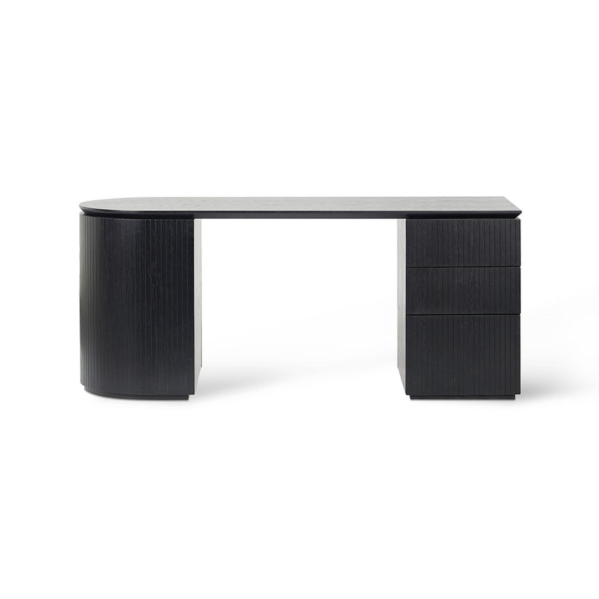 CDB6408-KD 1.8m Wooden Bench - Full Black