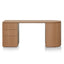 COT8481-CN 1.77m Left Drawer Office Desk - Natural Oak