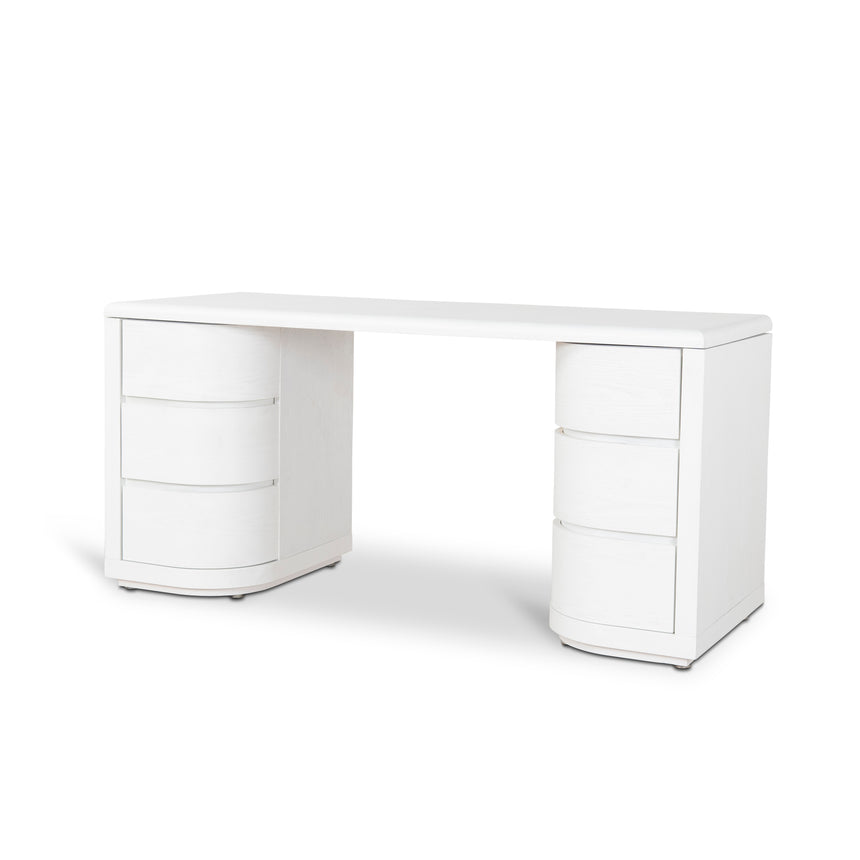 CDT10072-KD 1.2m Home Office Desk - White