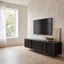 CTV8700-VA 2m TV Entertainment Unit - Textured Espresso Black