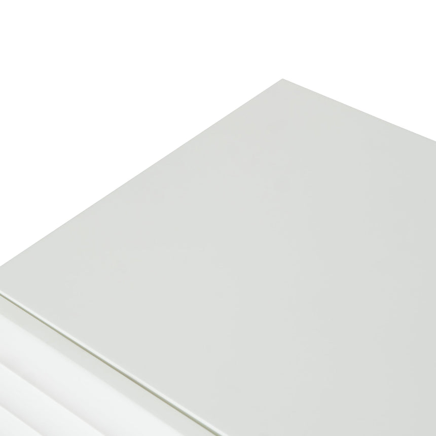 CST10074-KD 48cm Bedside Table - White