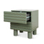 CST10075-KD 48cm Bedside Table - Green