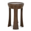 Ex Display - CST10117-NI 34.5cm Round Side Table - Walnut