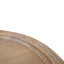 CST10116-NI 34.5cm Round Side Table - Dark Natural