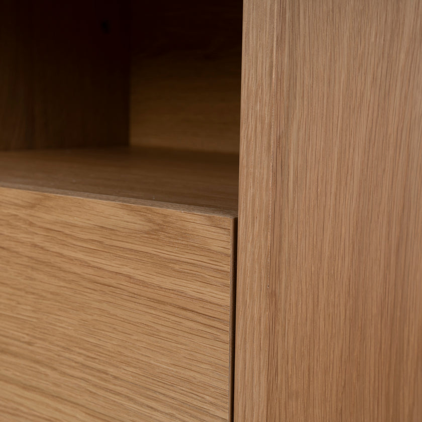 CST10215-KD 50cm Bedside Table - Natural