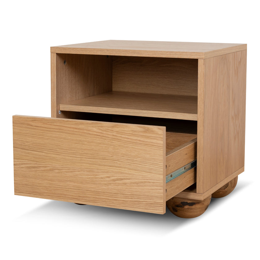 CST10215-KD 50cm Bedside Table - Natural