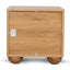 CST10215-KD 50cm Bedside Table - Natural