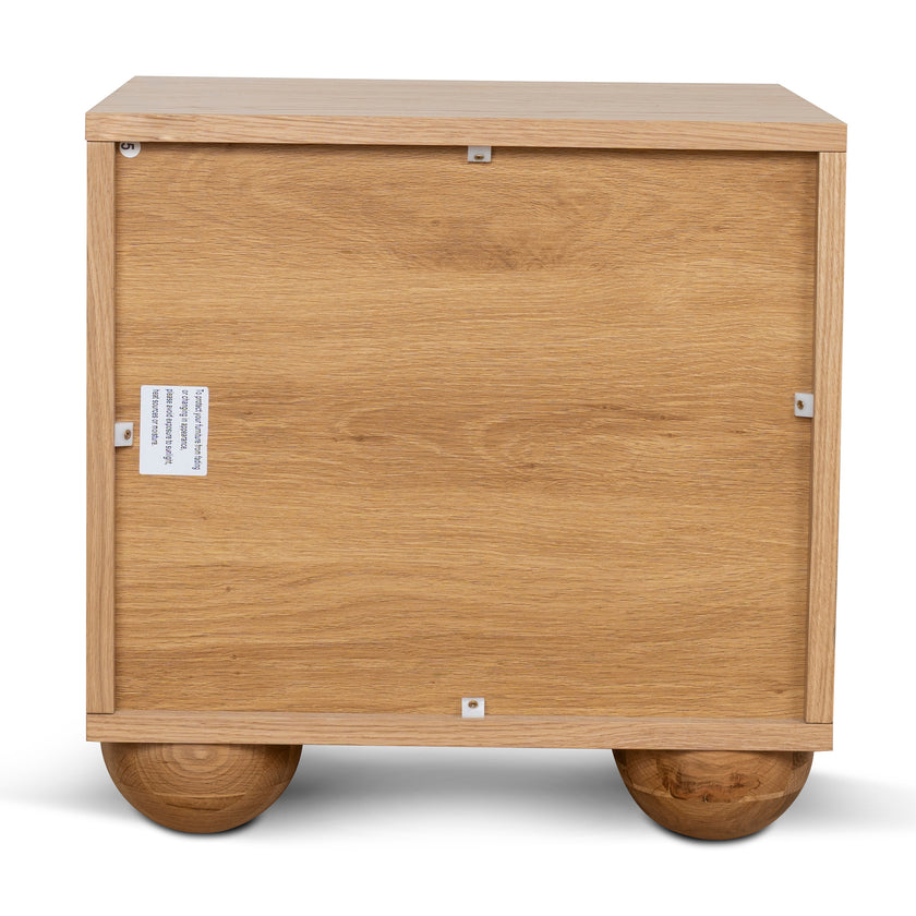 CST10215-KD 50cm Bedside Table - Natural