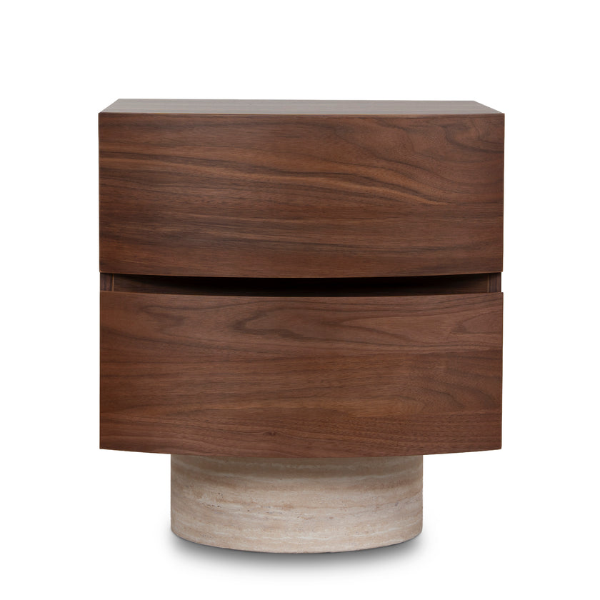 CST10245-IG Bedside Table - Walnut