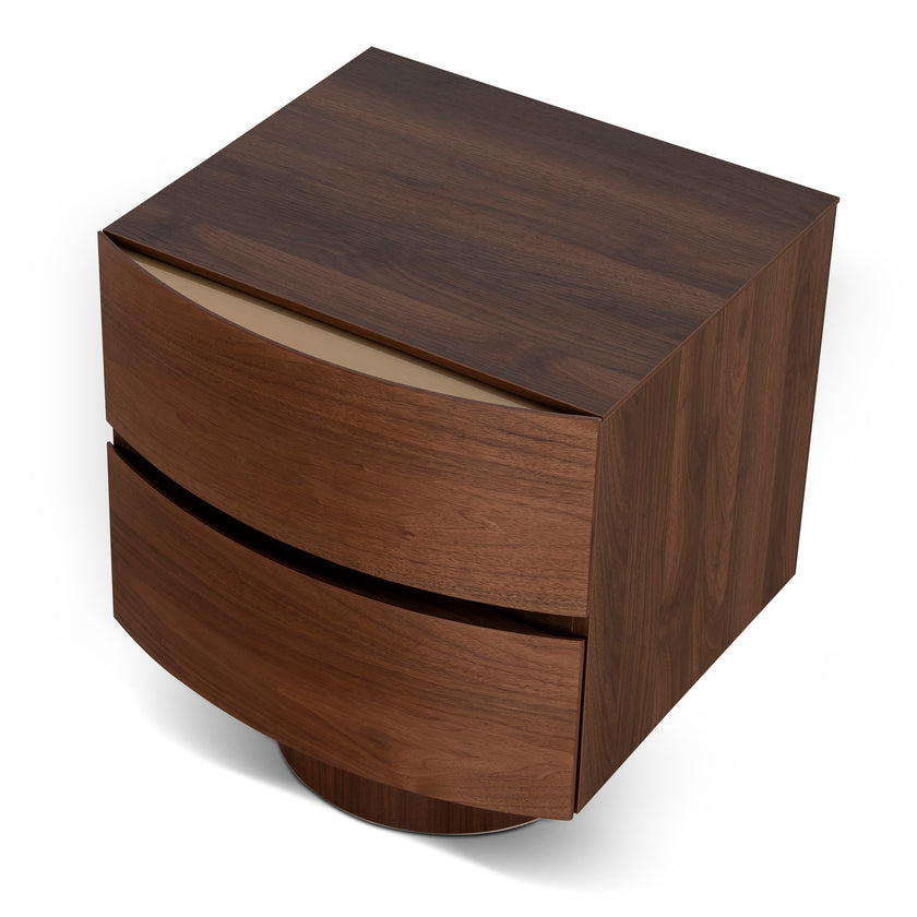 CST10245-IG Bedside Table - Walnut