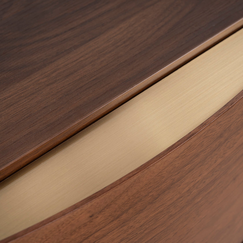 CST10245-IG Bedside Table - Walnut