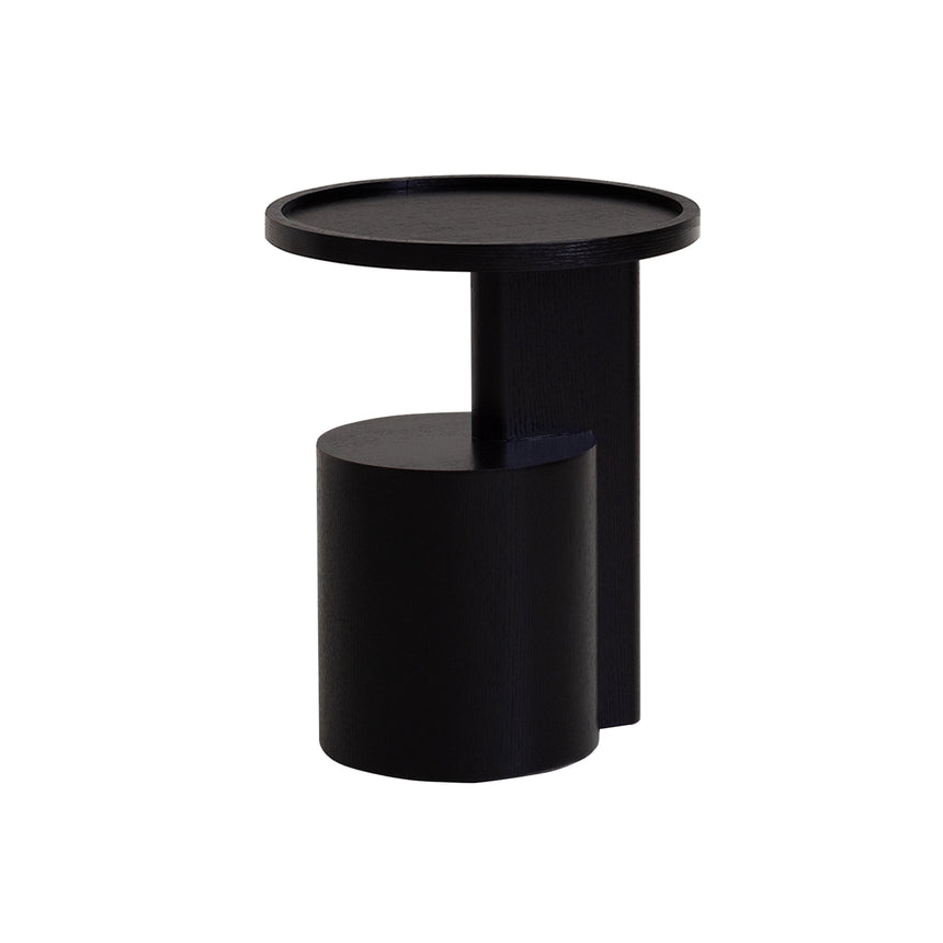 CST8976-CN 50cm Round Side Table - Full White