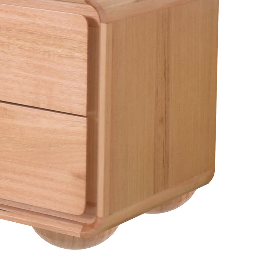 CST10283-AW 56cm Bedside Table - Messmate | Calibre Furniture