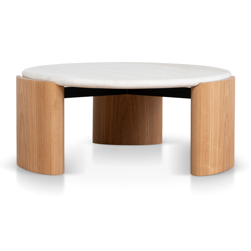 CST10317-NY Nested Marble Coffee Table - Natural