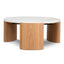 CST10317-NY Nested Marble Coffee Table - Natural