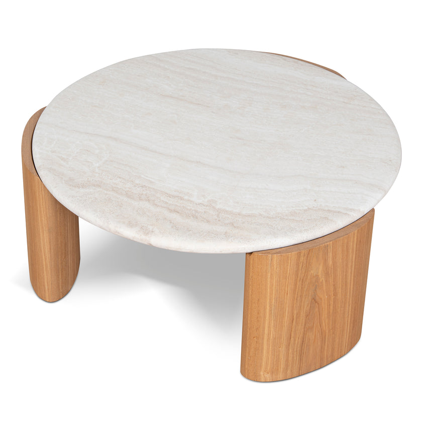 CST10317-NY Nested Marble Coffee Table - Natural