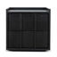 CST10380-KD 50cm Bedside Table - Black