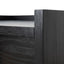 CST10380-KD 50cm Bedside Table - Black