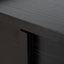 CST10380-KD 50cm Bedside Table - Black