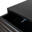 Ex Display - CST10384-KD 48cm Bedside Table - Matte Black