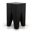 CST10426-NI 27cm Square Side Table - Full Black