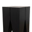 CST10426-NI 27cm Square Side Table - Full Black