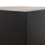 CST10426-NI 27cm Square Side Table - Full Black