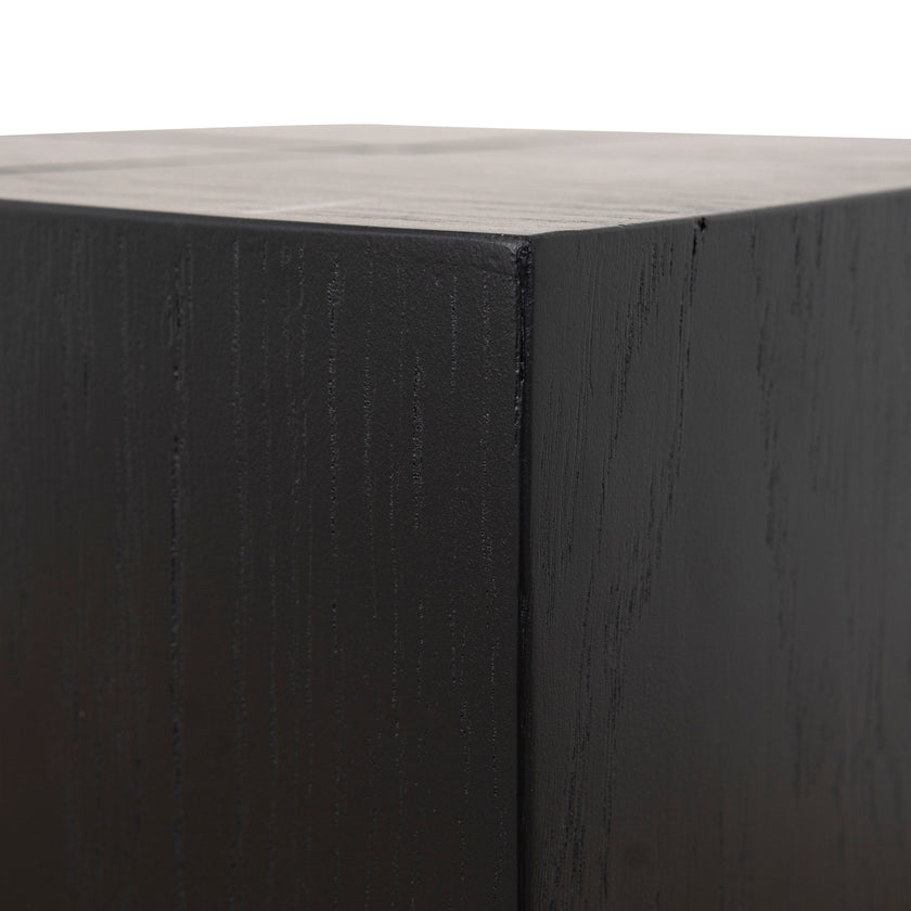CST10426-NI 27cm Square Side Table - Full Black