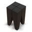 CST10426-NI 27cm Square Side Table - Full Black