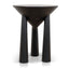 Ex Display - CST10427-NI 45cm Round Side Table - Full Black
