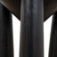 Ex Display - CST10427-NI 45cm Round Side Table - Full Black