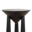Ex Display - CST10427-NI 45cm Round Side Table - Full Black